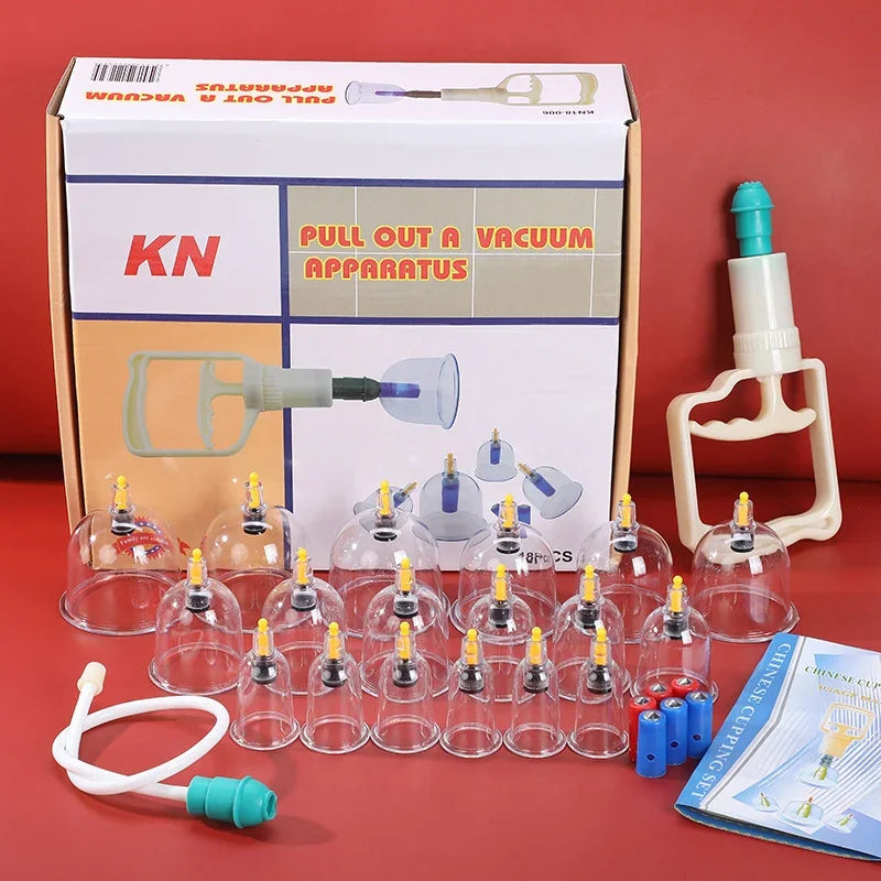 6Pcs Vacuum Cupping Set with Pump Gun – Suction Massage Cups for Back, Body Detox & Anti-Cellulite Care - Image 8