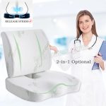 Orthopedic Hemorrhoid Seat Cushion – Memory Foam Pain Relief Pillow for Car & Office