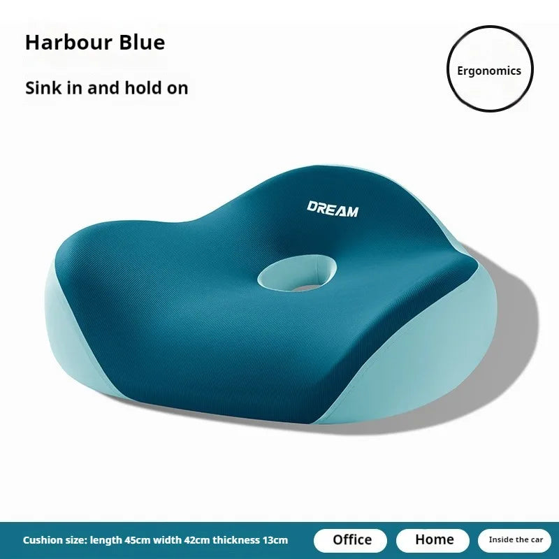 Memory Foam Seat Cushion – Donut Pillow & Posture Corrector for Long Sitting Hours - Image 12