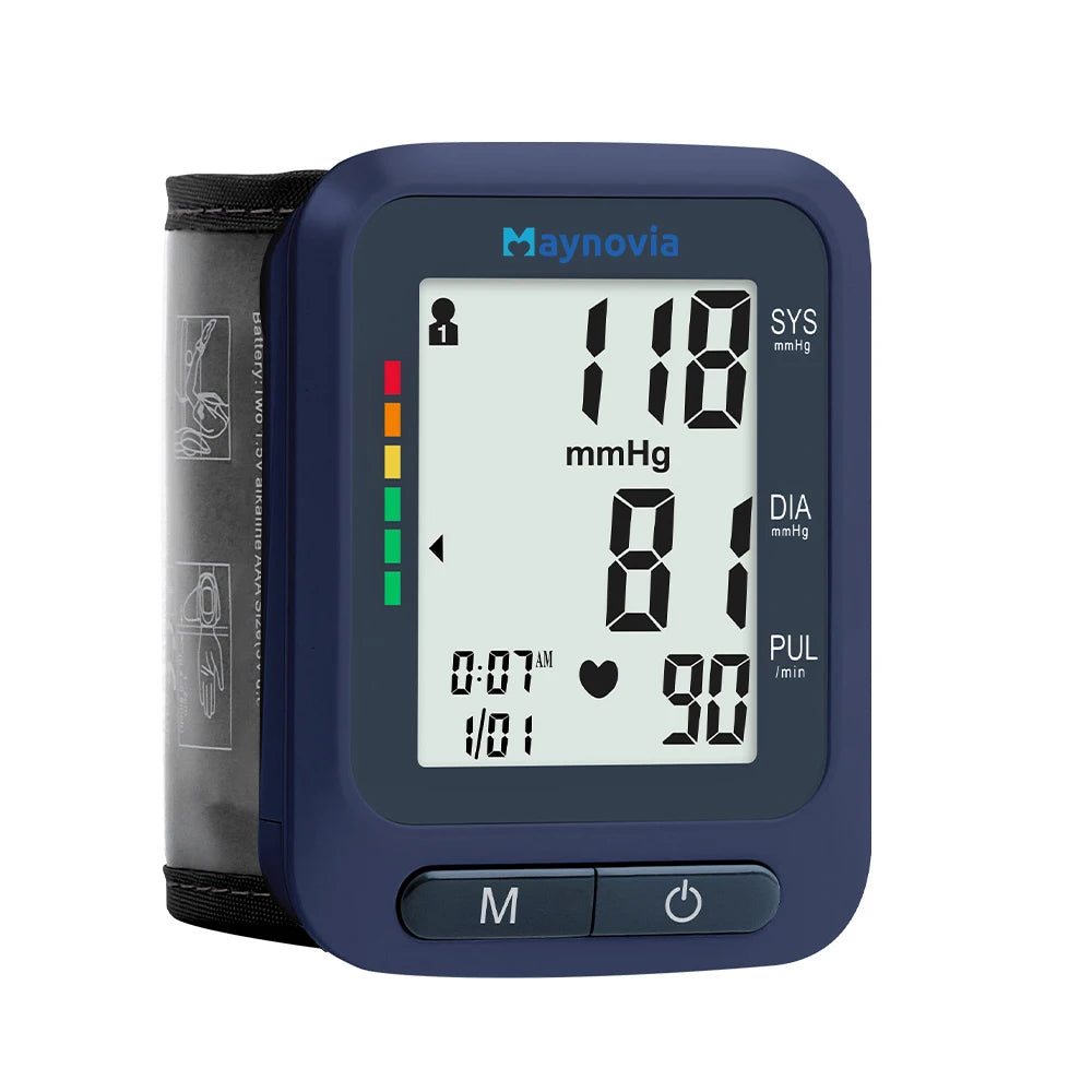 Sejoy Sphygmomanometer – LCD Portable Digital Wrist Blood Pressure Monitor - Image 7