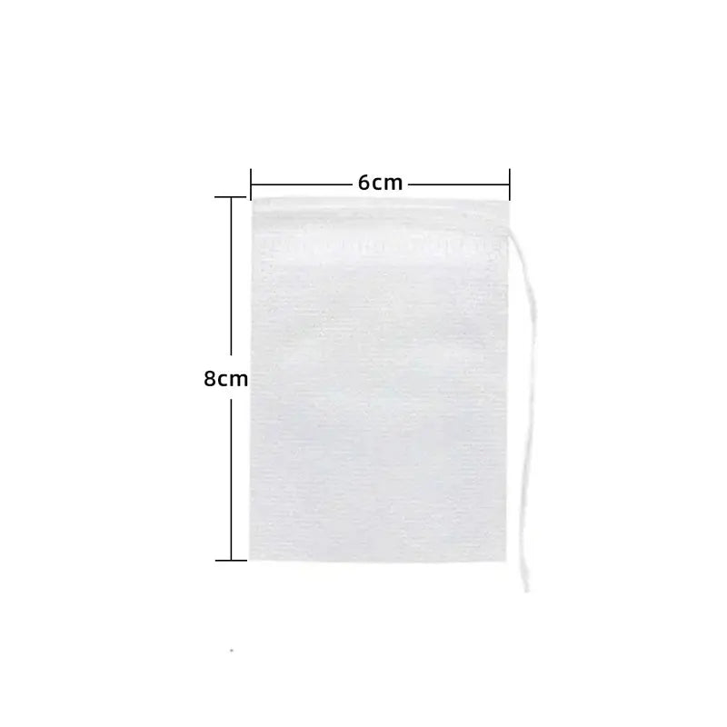 Disposable Tea Filter Bags – Non-Woven Fabric Empty Tea Bags with String & Heat Seal - Image 10