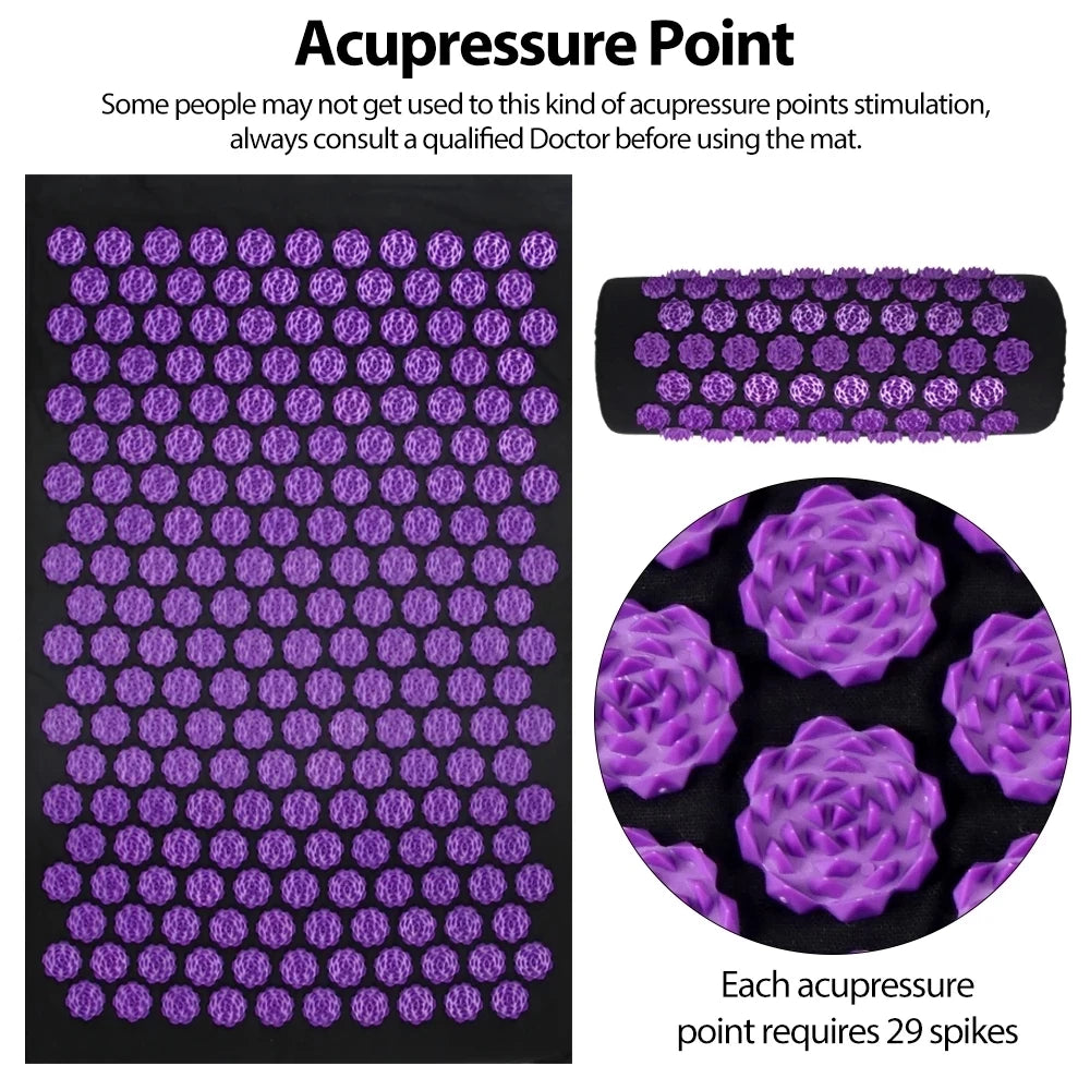 Acupressure Yoga Mat & Kuznetsov Applicator - Image 5