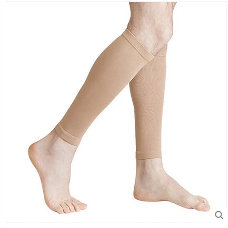 1 Pair Men’s Calf Sleeves – Compression Socks for Sports, Varicose Vein Relief & Running Support - Image 7