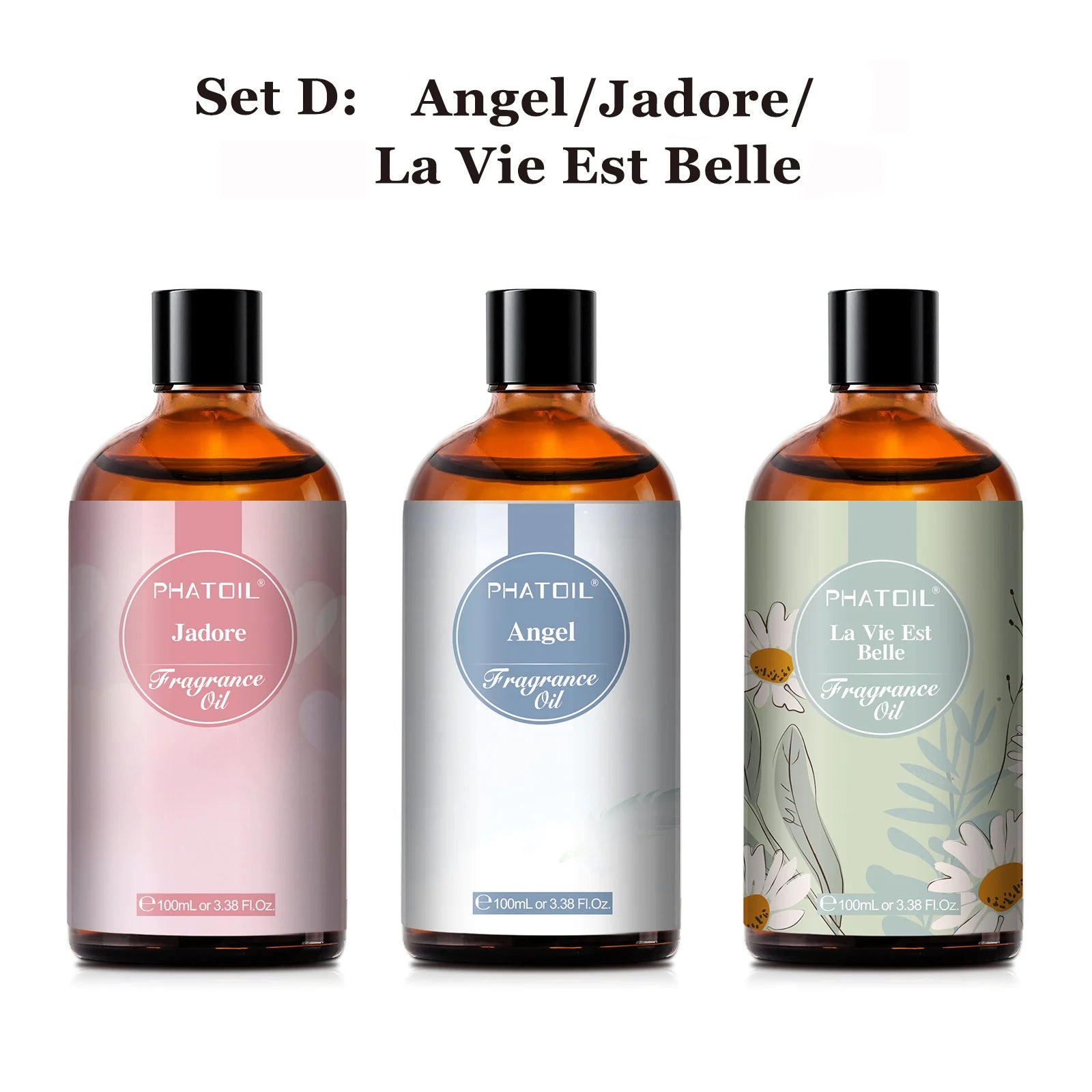 PHATOIL 100ml Fragrance Oil – Coconut & Vanilla, Bubble Gum, Sea Breeze & White Musk Scents - Image 16