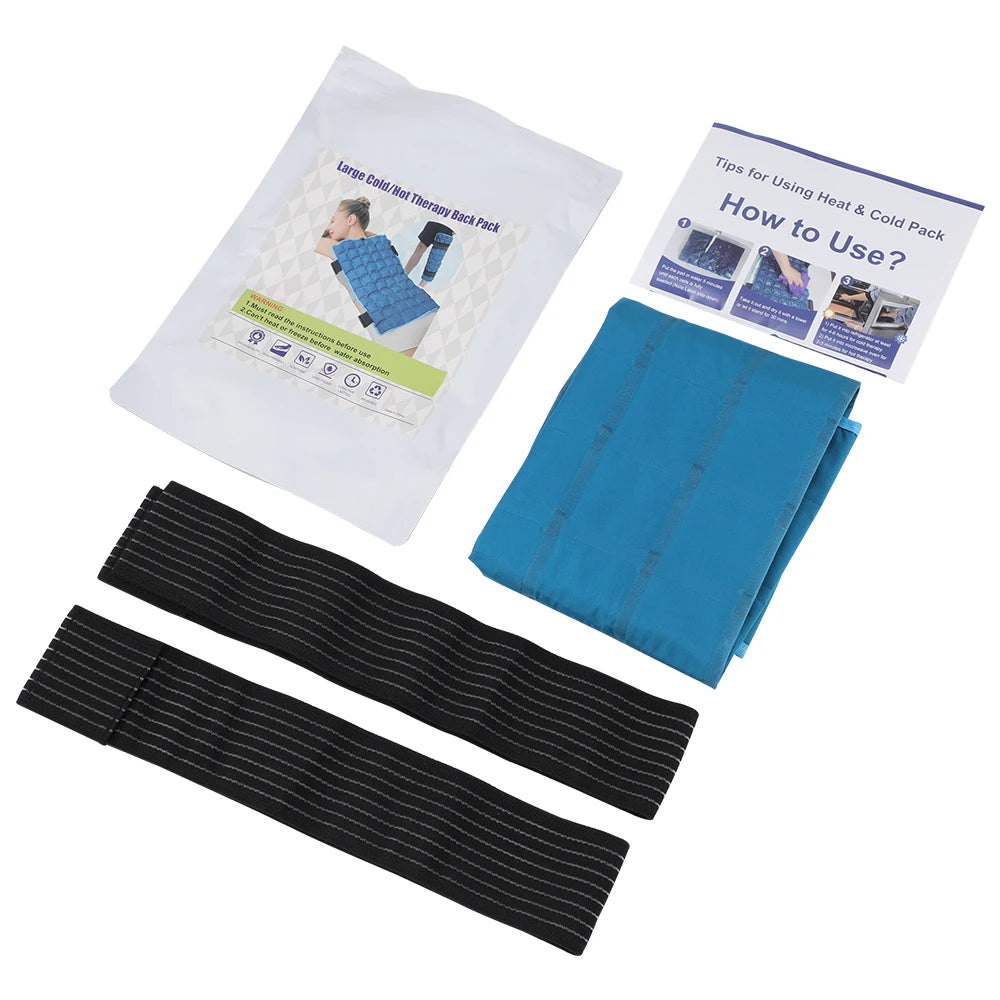 Reusable Cold/Hot Compress Polymer Ice Pack – Soft Knee Compression & Injury Support - Image 7