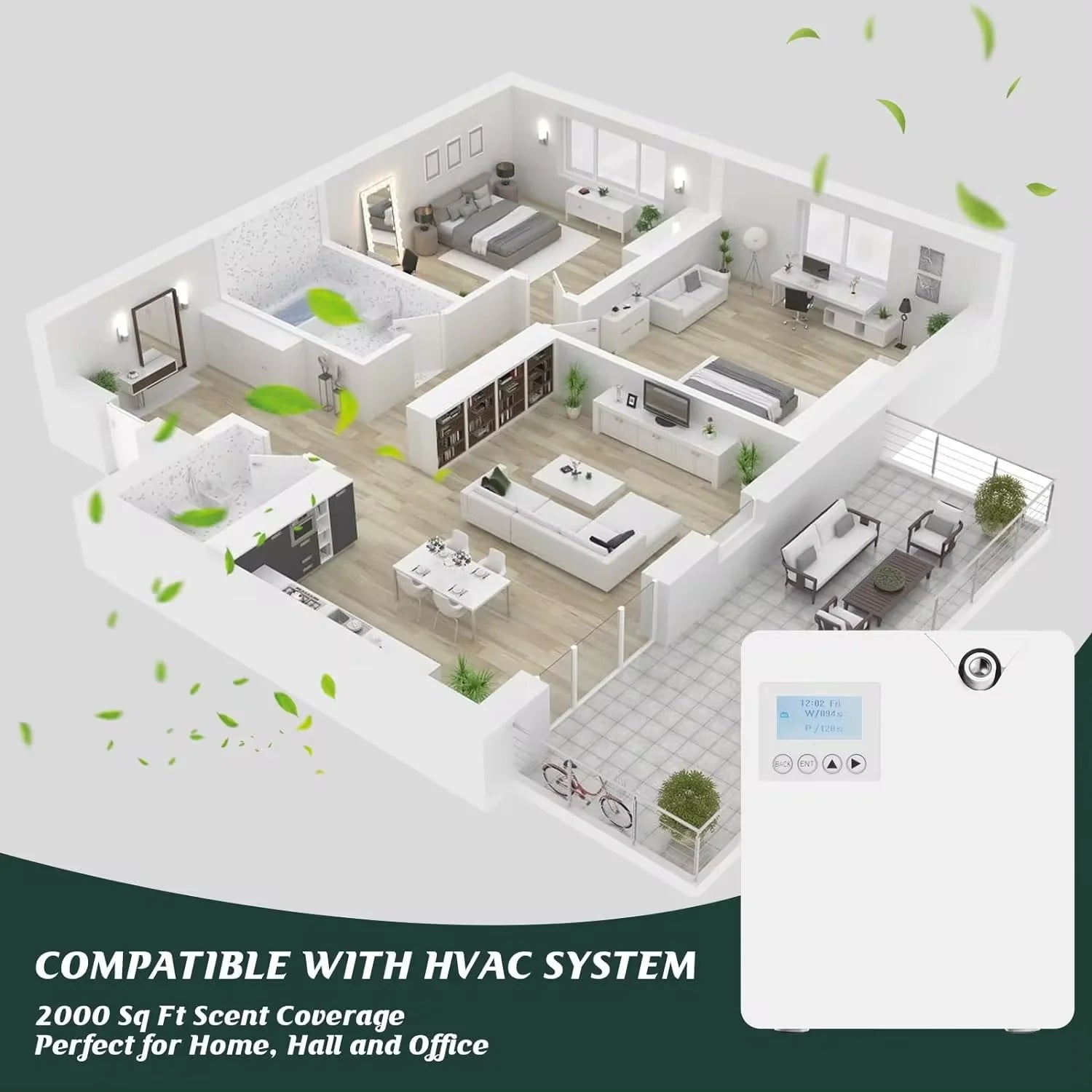 Smart Aroma Diffuser – App-Controlled Scenting Device for Home, Hotel & Office Aromatherapy - Image 6