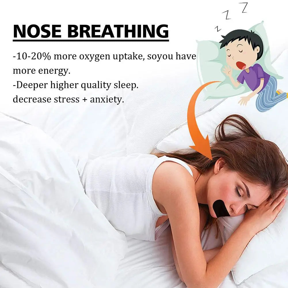 Stop Snoring Nose Patch – Breathing Correction & Sleep Improvement Tape - Image 3