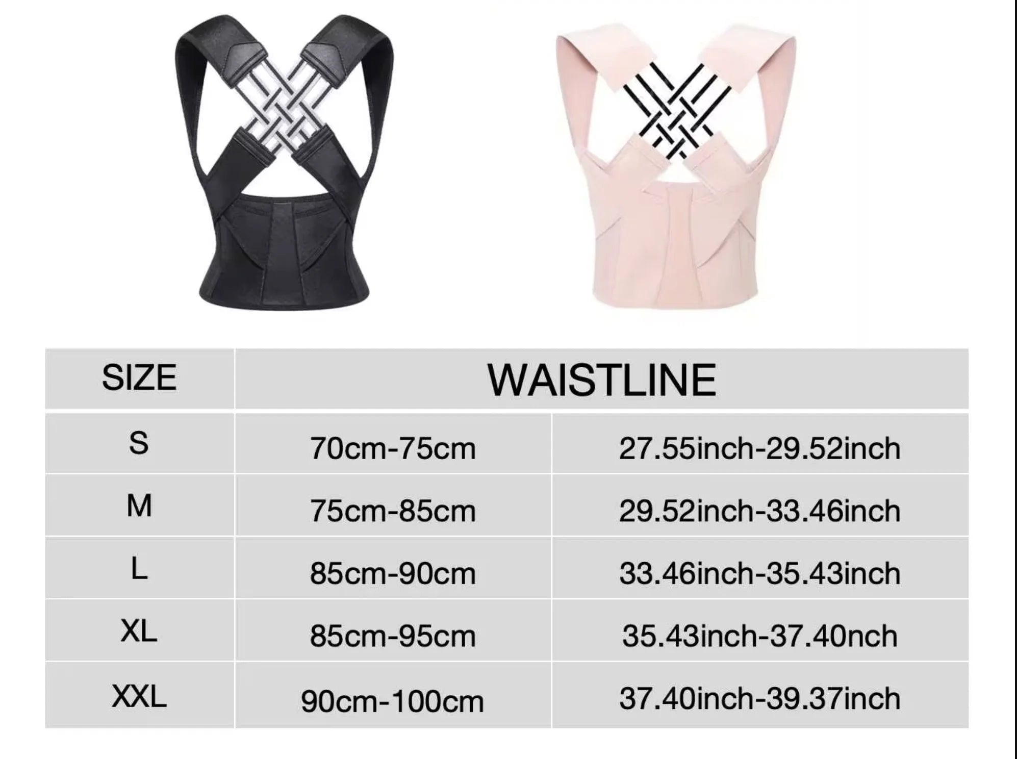 New Adult Posture Corrector Belt – Breathable Back Support Strap for Sitting Position Correction - Image 5