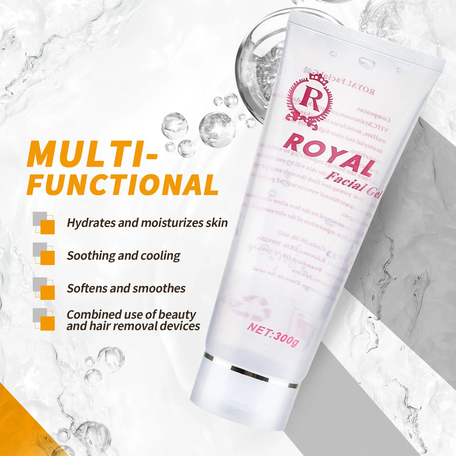 300g Beauty Machine Gel – Conductive Gel for 40K Cavitation, RF, Slimming & Ultrasonic Fat-Burning Devices - Image 4