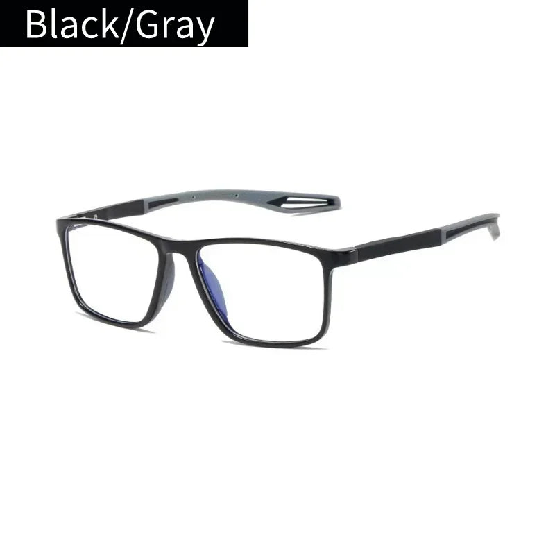 Unisex Ultralight TR90 Blue Light Blocking Reading Glasses – HD Square Prescription Eyewear - Image 11