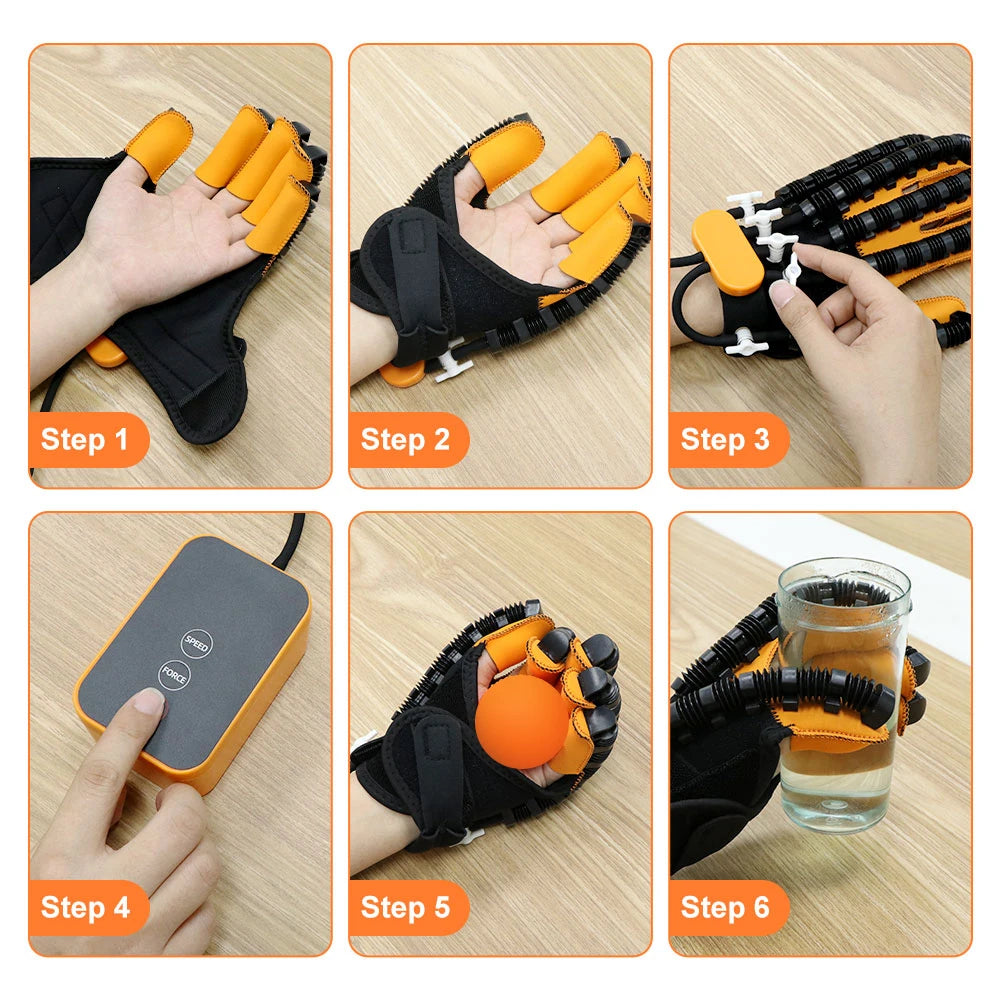 Rehabilitation Robot Gloves – Intelligent Hand Function Trainer for Stroke & Hemiplegia Recovery - Image 4