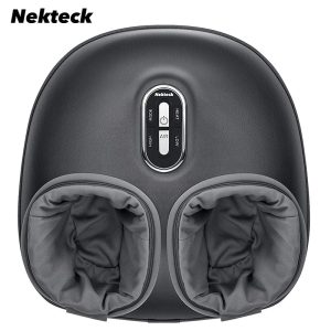 Nekteck Foot Massager – Electric Shiatsu Massage Machine with Heat & Air Compression
