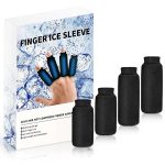 Finger Ice Sleeves – 4PCS Cold Gel Packs for Fingers, Toes & Thumb