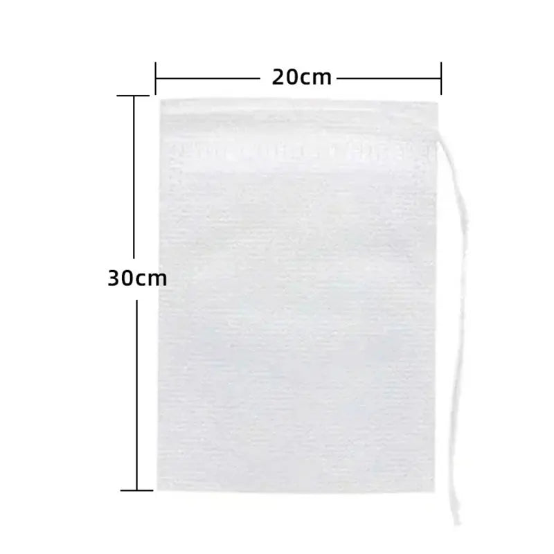 Disposable Tea Filter Bags – Non-Woven Fabric Empty Tea Bags with String & Heat Seal - Image 8
