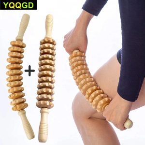 Wooden Massage Roller – Anti-Cellulite & Muscle Relief Tool