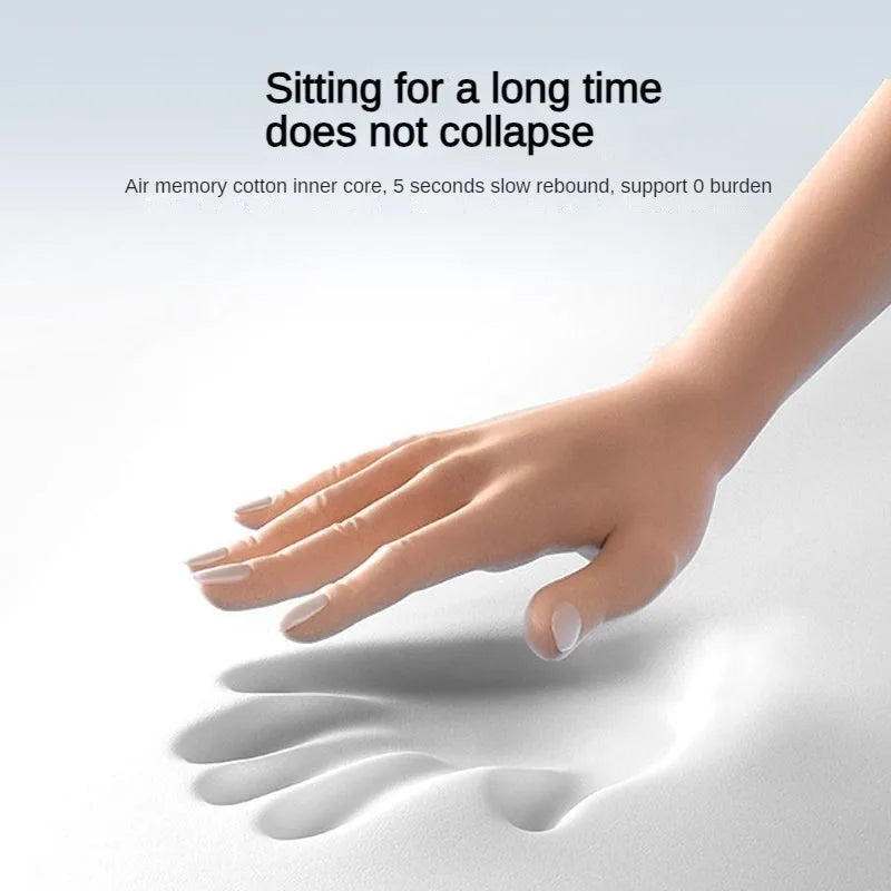 Orthopedic Memory Foam Coccyx Cushion – Tailbone & Sciatica Pain Relief for Office & Car Seats - Image 4