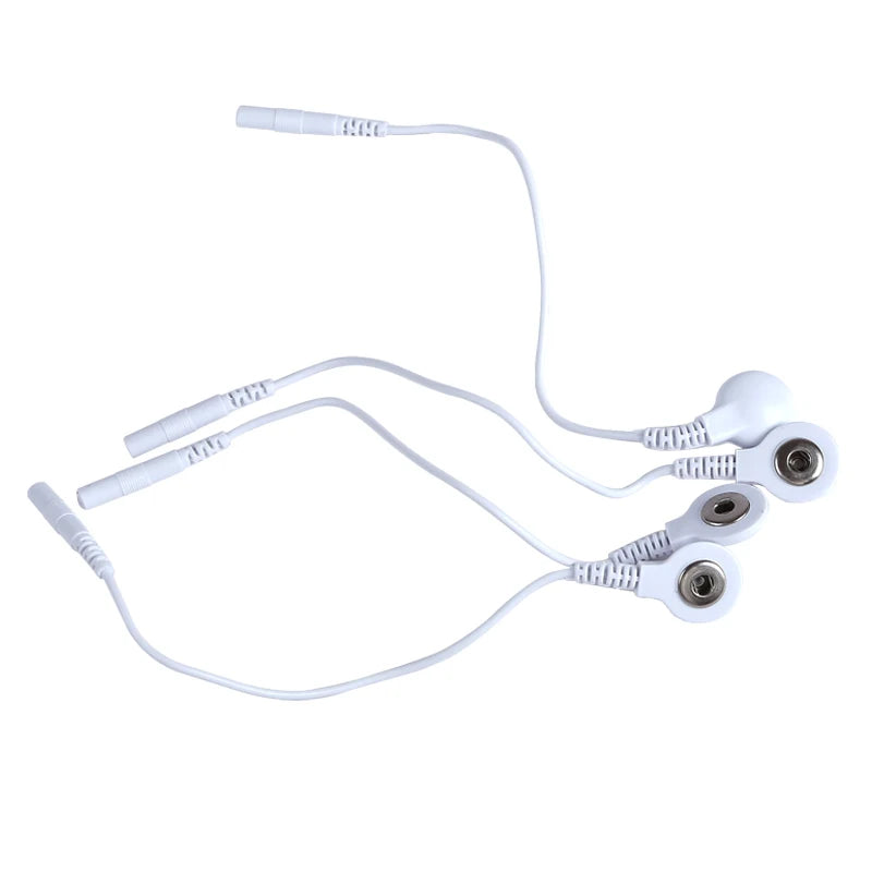 Standard Electrode Lead Wires – 2mm DC Snap & 3.5mm Plug for TENS/EMS Massagers & Electrode Accessories - Image 7