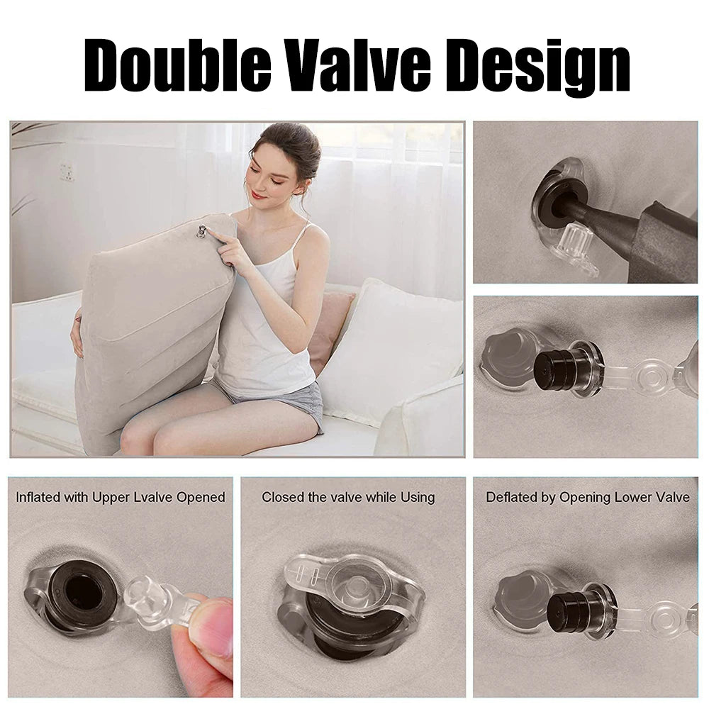 Inflatable PVC Leg & Foot Pillow - Image 3