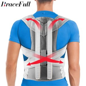Back Brace Posture Corrector for Women & Men – Adjustable Posture Trainer for Scoliosis & Hunchback Support