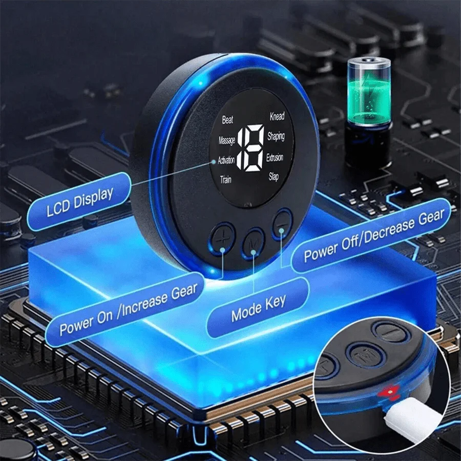 EMS Neck Massager – Mini Neck & Back Patch Stimulator - Image 5