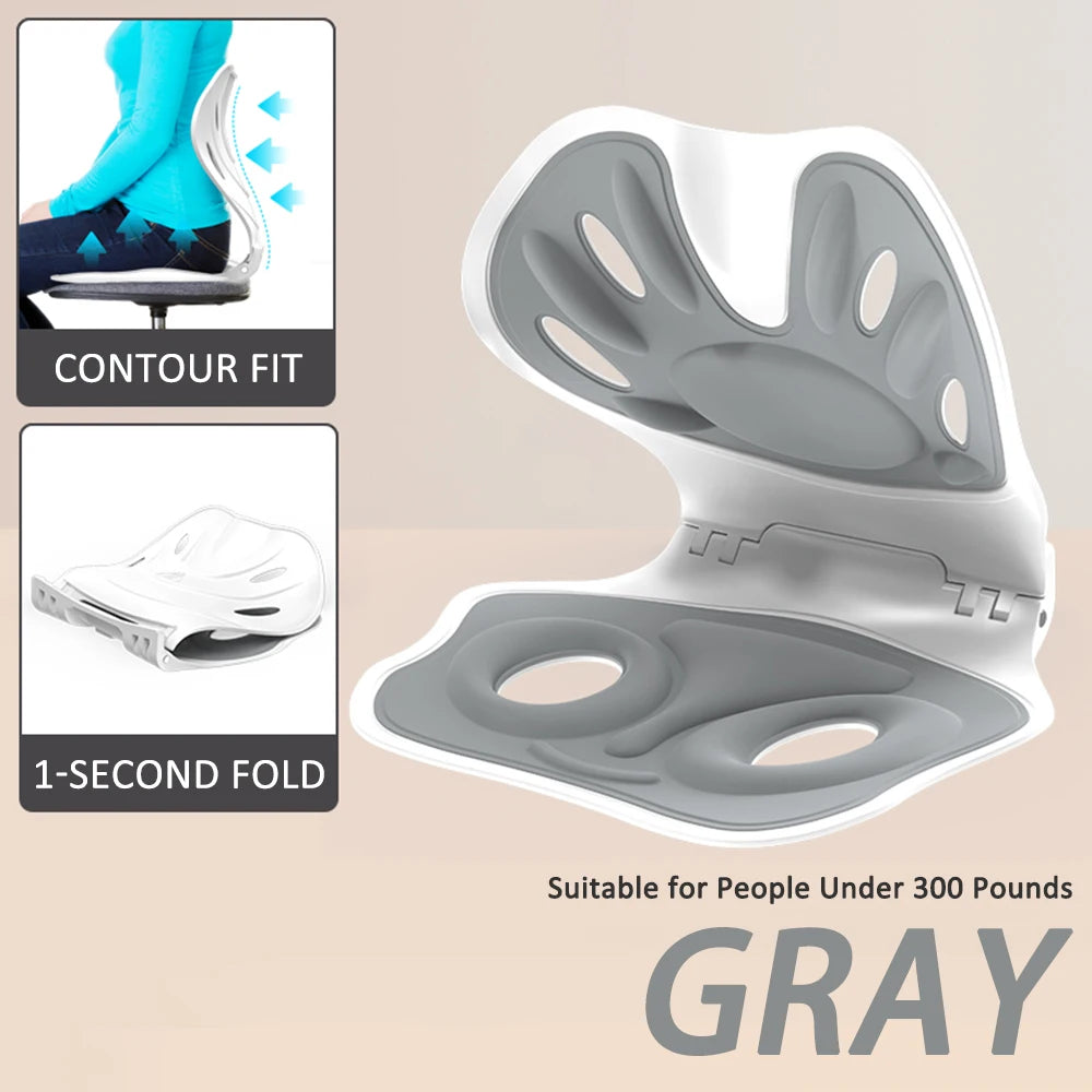 Foldable Back Support Cushion – Ergonomic Posture Corrector for Office & Back Pain Relief - Image 9