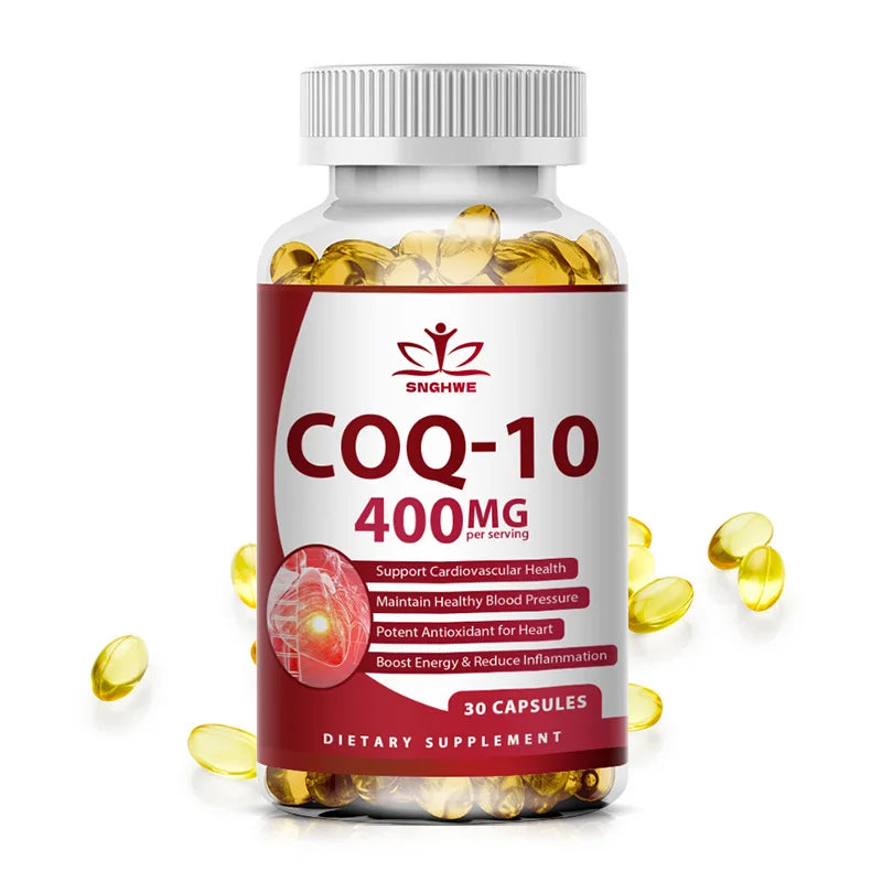 120PCS Coenzyme Q10 Capsules – High Absorption COQ10 for Energy & Heart Health - Image 15