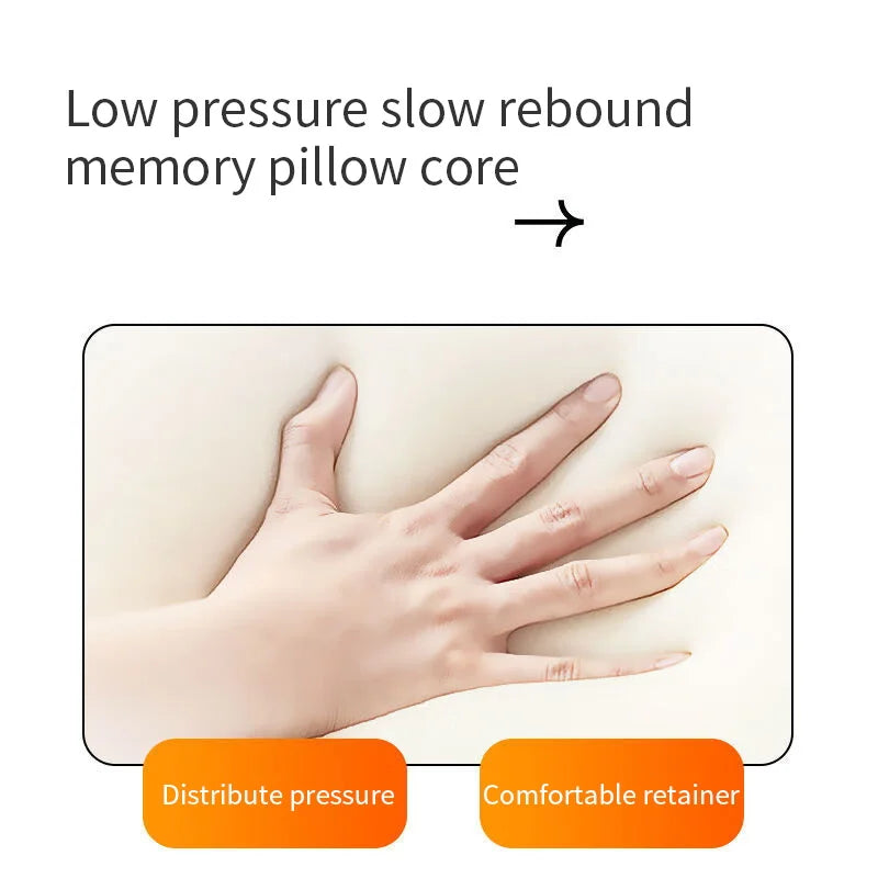 1pc Memory Foam Water Cube Pillow – Anti-Snoring Neck Support with Temperature Sensing Core - Image 7