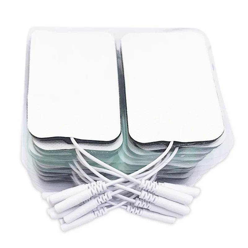 10/20PCS Self-Adhesive Electrode Pads – Replacement Gel Pads for TENS Digital Therapy Machines