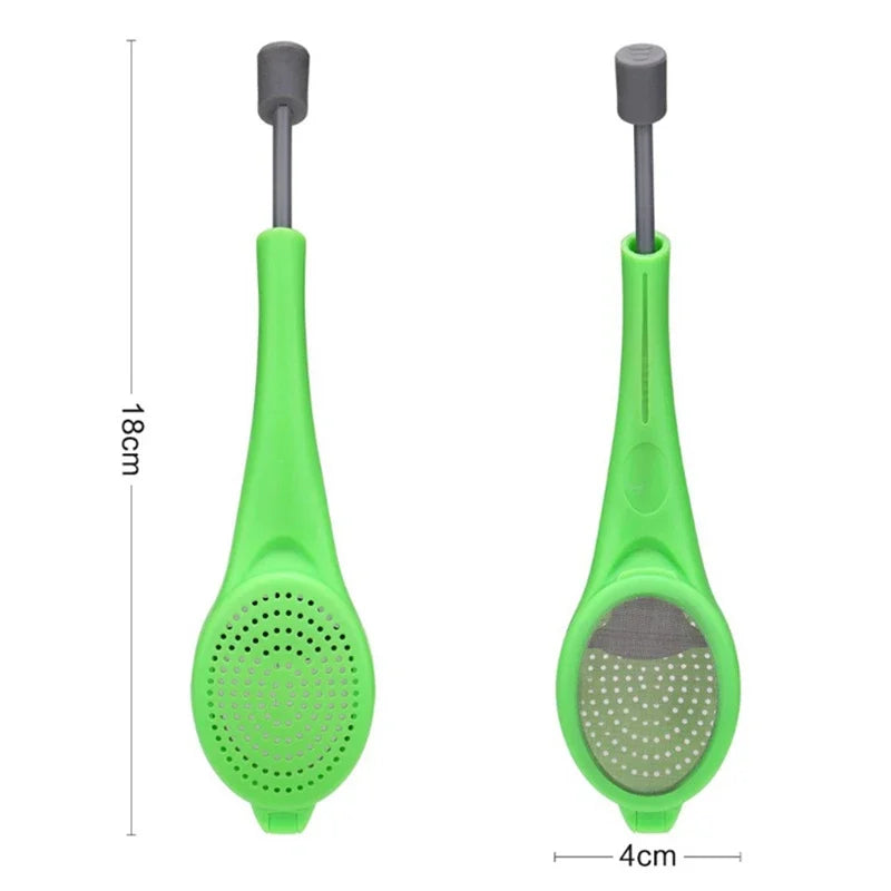 Reusable Tea Infuser with Built-in Plunger – Swirl, Steep, Stir & Press for Rich Flavor - Image 6