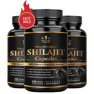 Himalaya Shilajit Capsules – Original Formula with Trace Minerals & Fulvic Acid for Energy, Strength & Immunity