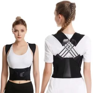 New Adult Posture Corrector Belt – Breathable Back Support Strap for Sitting Position Correction