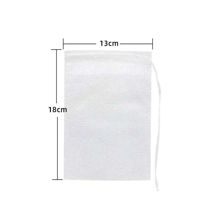 Disposable Tea Filter Bags – Non-Woven Fabric Empty Tea Bags with String & Heat Seal - Image 14