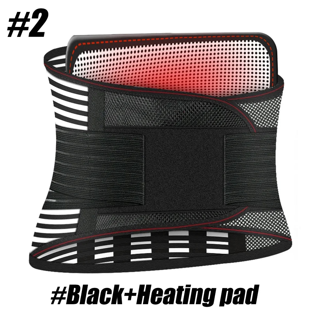Back Braces for Lower Back Pain Relief – Breathable Lumbar Support Belt with 5 Stays - Image 7