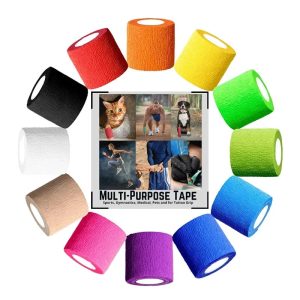 5cm x 4.5m Sports Elastic Bandage – Self-Adhesive Tape for Joint, Tattoo & Pet Protection