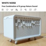 4-in-1 HiFi Bluetooth Speaker – White Noise Sleep Aid, Night Light & Humidifier